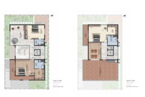 The Midsummer Rain Villa Floor Plan North Facing2